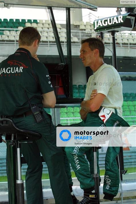 Luciano Burti Bra Jaguar Cosworth R Malaysian Gp Qualifying Sepang