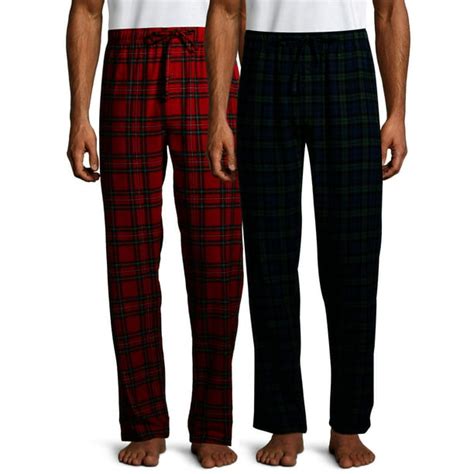 Hanes Hanes Mens And Big Mens 2 Pack Flannel Pajama Pants Walmart