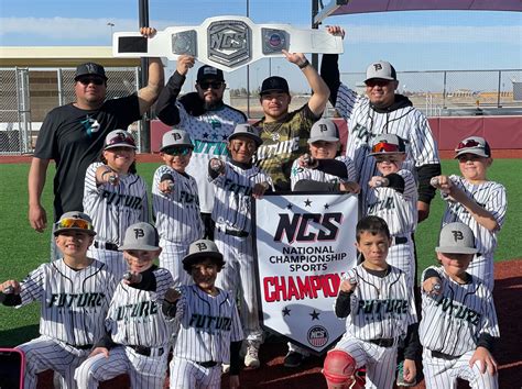 National Championship Sports Baseball Future Baseball 8U D3 KP