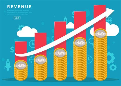 Vector Business Revenue Chart 164618 Vector Art At Vecteezy