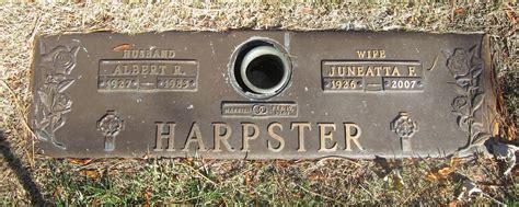 Albert Roy Harpster Jr M Morial Find A Grave