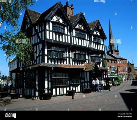 the old house hereford england Stock Photo - Alamy