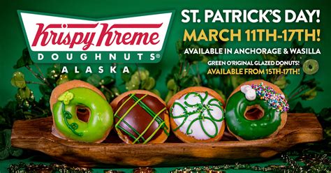 St Patrick S Day Donuts Are Back Krispy Kreme Alaska