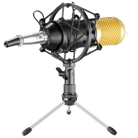 BM800 Mikrofon Condenser Sound Recording BM 800 Microphone With Shock ...