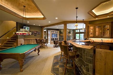 Rec Room Design Ideas For Some Fancy Time At Home Basement Design