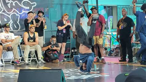 Breaking Battle Finals In Times Square For Hip Hop 50 Celebrations In