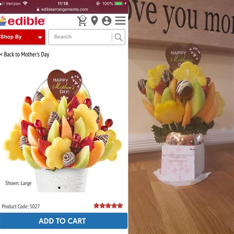 The Beautiful 100 Edible Arrangements I Ordered For My Mother R