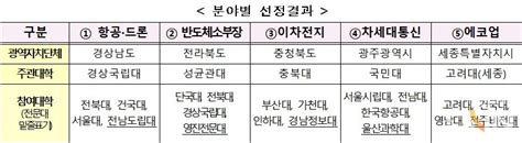 경상국립대·성균관대 등 5개大 첨단분야 ‘혁신융합대학 신규 연합체 선정 사업단 뉴스 소통마당 경상국립대학교 반도체