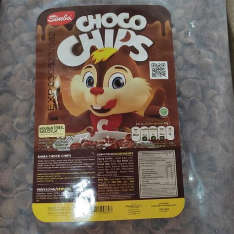 Jual Choco Crunch Simba Sereal Choco Chips Repack Per Gr