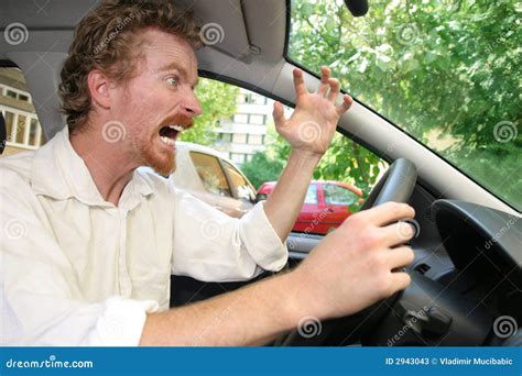 Angry Driver Stock Image Image Of Facial Anger Expression 2943043