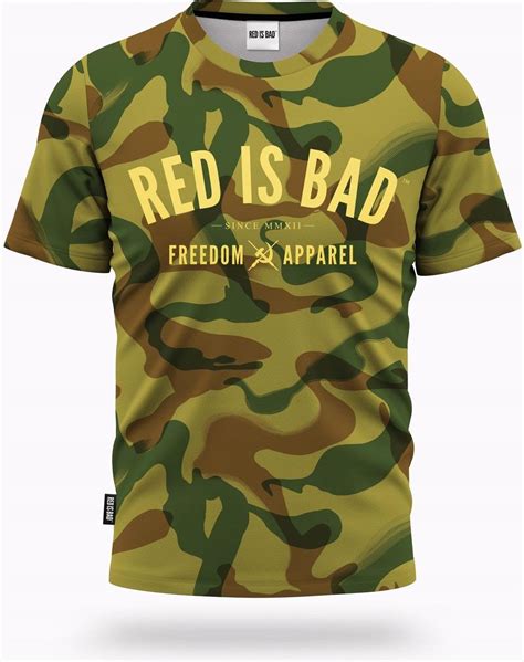 Red Is Bad Koszulka M Ska Fullprint Camo Sosabowski Freedom Apparel L