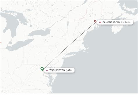 Direct Non Stop Flights From Dulles To Bangor Schedules