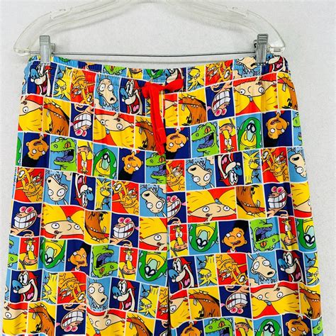 Nickelodeon Pajama Pants Mens M Rugrats Ren And Stimpy … Gem