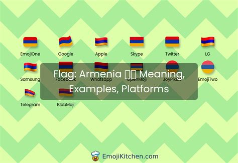 🇦🇲 flag: Armenia emoji meaning, info, stats - EmojiKitchen