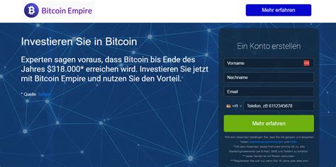 Bitcoin Empire Erfahrungen 2023 Seriös oder Betrug