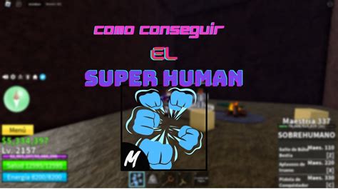 Como Conseguir El Super Human En Blox Fruits YouTube