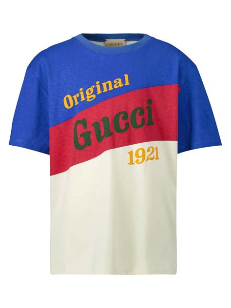 Gucci T Shirt Blue For Boys