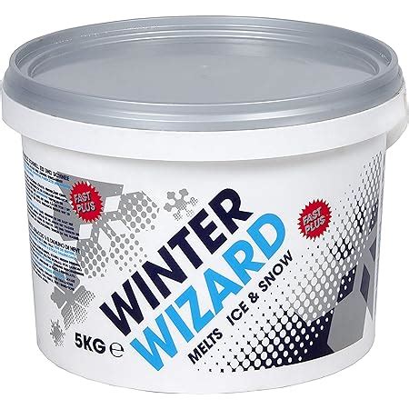 Winter Wizard Fast De Icer Salt For Clearing Paths And Driveways Of Ice