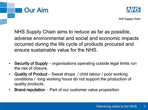 PPT Ethical Procurement At NHS Supply Chain PowerPoint Presentation