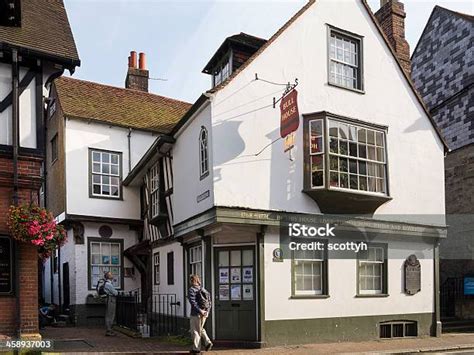 Bull House In Lewes Home Of Thomas Paine Stock Photo Download Image