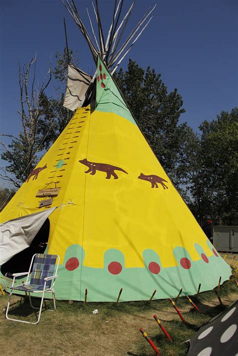 Tipi In The Village Calgary Stampede Grounds Is The Indian