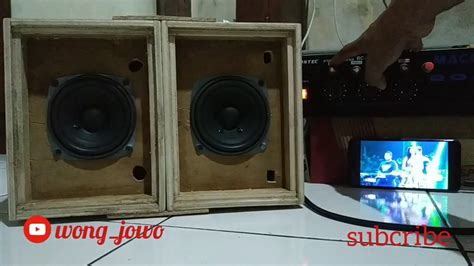 Cek Sound Miniatur In Youtube