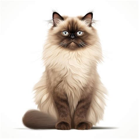 Premium Vector Himalayan Kitten Cat