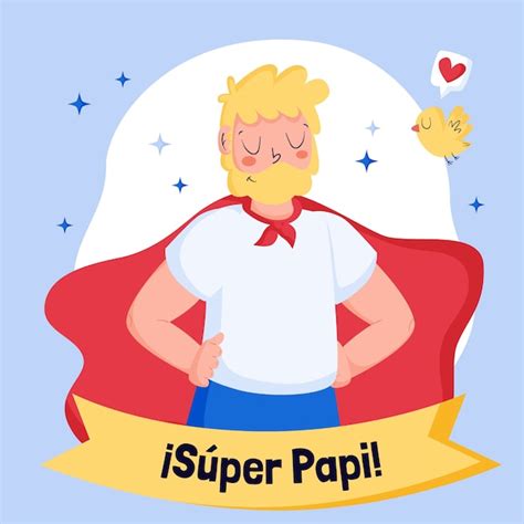 Ilustración Plana Para La Celebración Del Dia Del Padre Vector Gratis