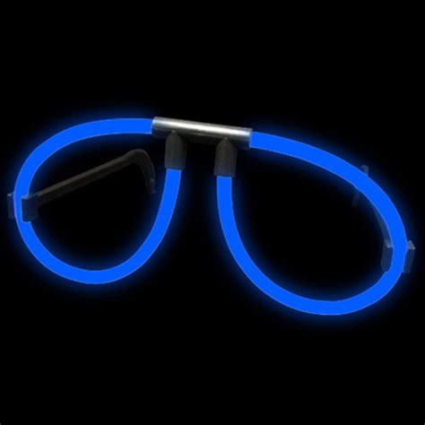 Blue Glow Eyeglasses 12 Pack Glowing Glasses