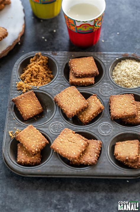 Baked Gur Para - Cook With Manali