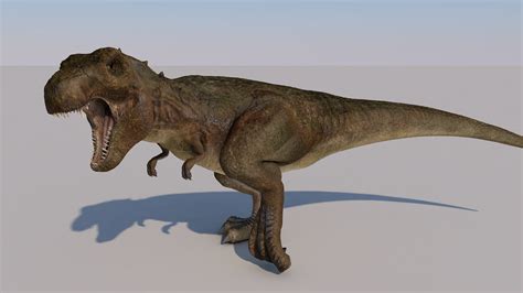 Tyrannosaurus Rex Model Rigged 3d Model 100 C4d Free3d