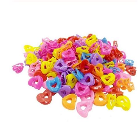 Buy 100pcs Butterfly Small Hair Clips Claw Barrettes Mixed Color Mini Jaw Clip Hairpin Hair