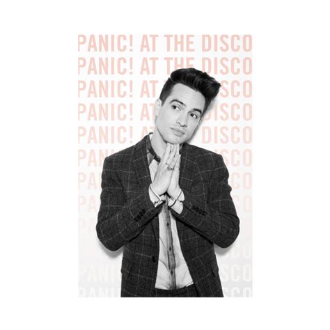 Official Panic At The Disco Merchandise Face Photo Poster Panic At