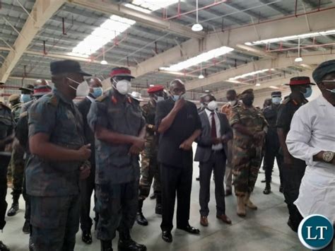 Zambia Defence Minister Commissions The Zns Industrial Milling Plant