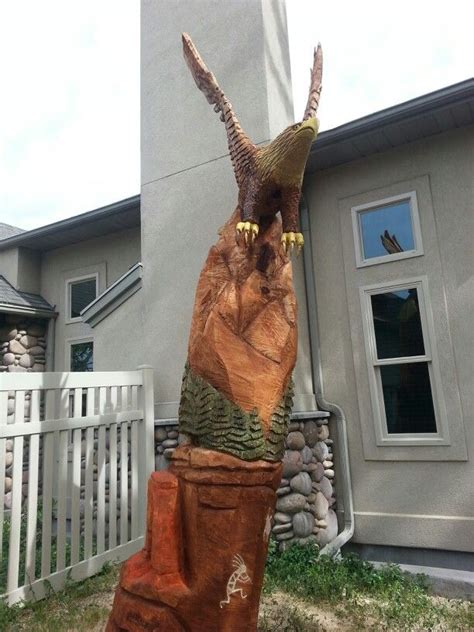 Pin by Jim Valentine on Chainsaw sculptures | Chainsaw sculpture ...