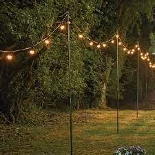 Festoon Pole 2 4m Lumiere Light Up Hire