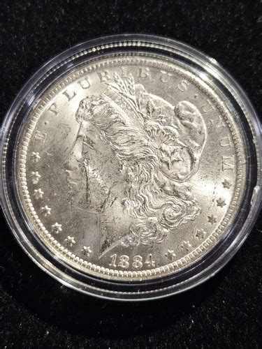 Cc Carson City Silver Morgan Dollar Au Unc Slider Ebay