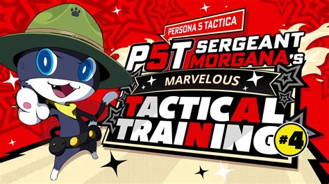 Persona 5 Tactica Vidéo Persona 5 Tactica Sergeant Morgana s