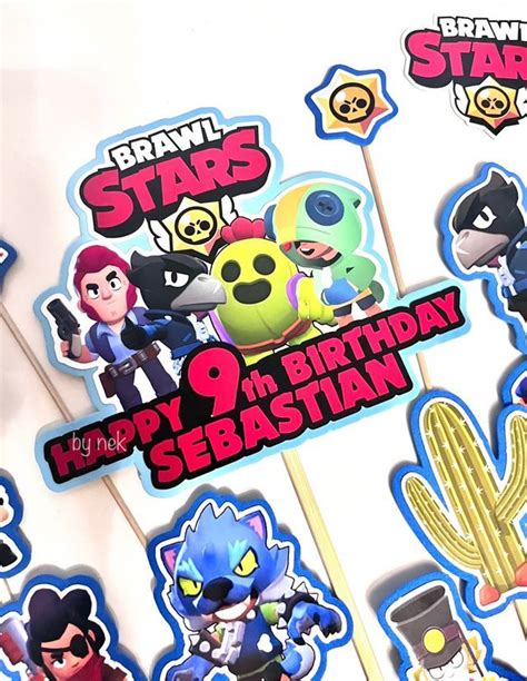 Cumpleaños Brawl Stars 9th birthday Birthday Stars