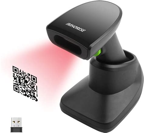 IMHORESE Lettore Codice A Barre 2D Bluetooth Pistola QR Code Con Base