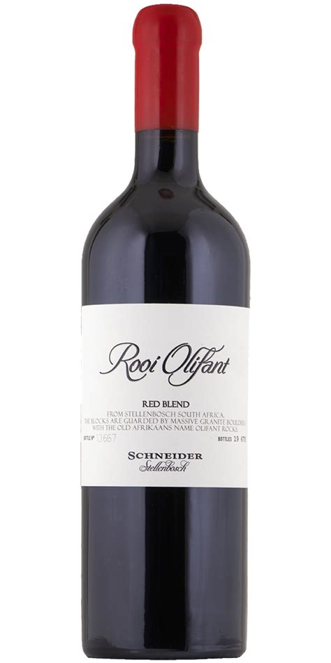 Markus Schneider Rooi Olifant Red Wine Blend 2021 Edelrausch De