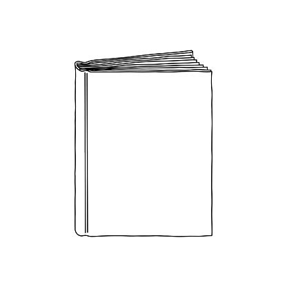 Book Template Stock Illustration - Download Image Now - Book, Front View, Dictionary - iStock