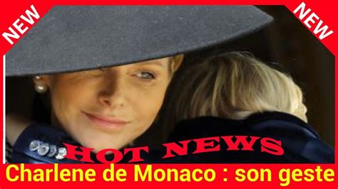 Charlene De Monaco Son Geste Tendre Pour Son Fils Jacques Fait Fondre