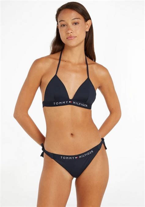 Tommy Hilfiger Swimwear Bikini Hose Th Side Tie Cheeky Bikini Mit Tommy