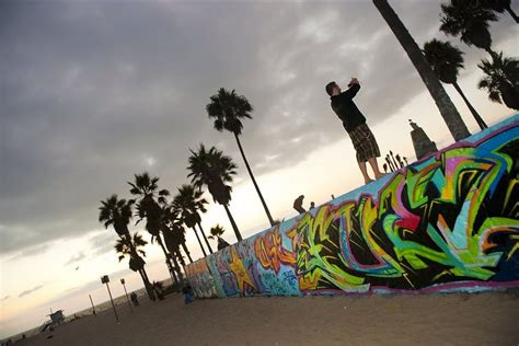 Venice Beach Boardwalk, Los Angeles, CA - California Beaches