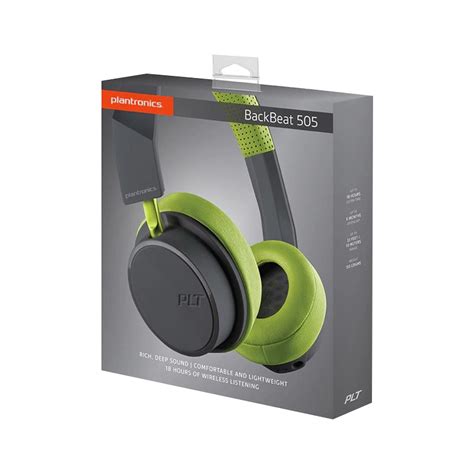 Tai Nghe Plantronics Backbeat Gray Green