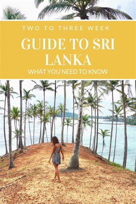 Sri Lanka Week Itinerary Everything You Need To Know Artofit