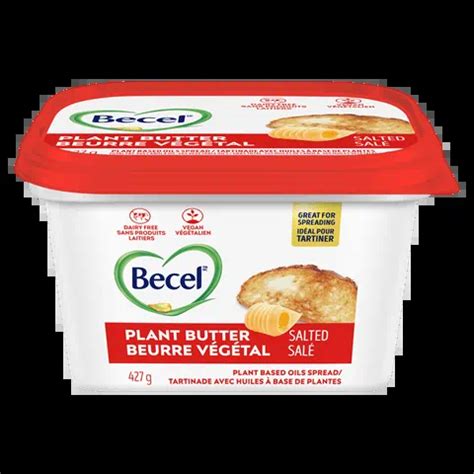 DAIRY FREE BECEL PLANT BUTTER | SKIP THE COW| Becel