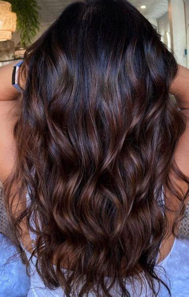 Captivating Hair Colors For The Chilly Season Dark Chocolate Melt