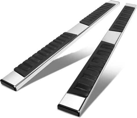 Amazon DNA MOTORING 6 75 Wide Side Step Running Boards Stainless